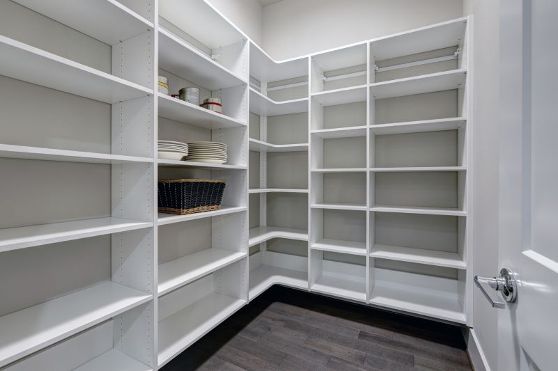 Inside of Shelving Units