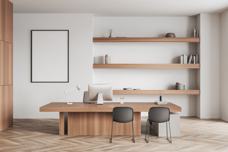 Wooden Shelf Installations