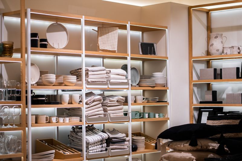 Modern Kitchen Shelves